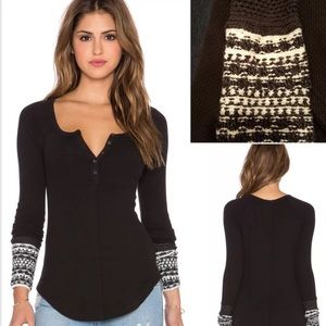 Ski lodge cuff in black  AMAZING 😉